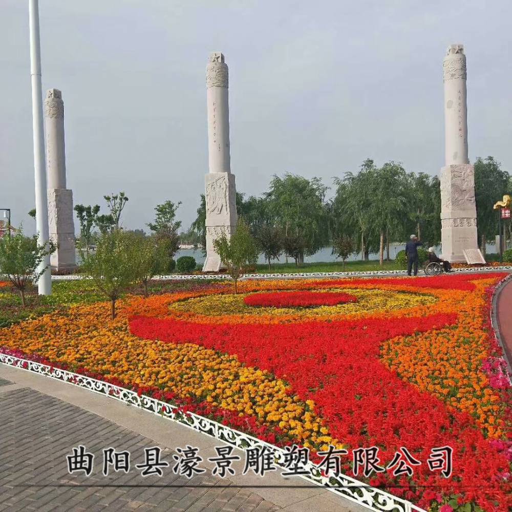 通州石雕二十四节气石柱子——曲阳雕刻之乡厂家景观雕塑报价指南